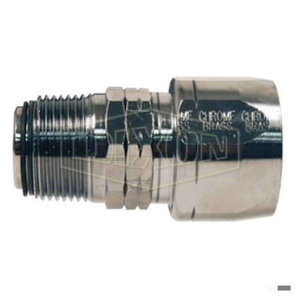 Dubl-Grip Holedall Re-Attachable Coupling, 3/4 in Nominal, NPT Swivel, Brass, Domestic